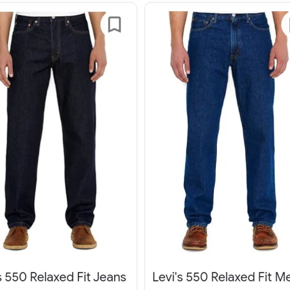 Levi's 550 relaxed fit